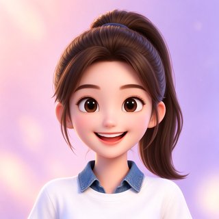 同城交友妙大学生人群卡通头像